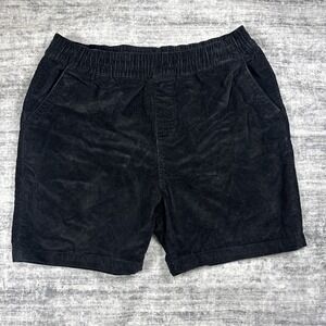 The North Face Black Utility Cord Corduroy Mens Shorts Size XXL
